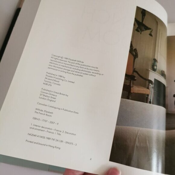 1989 The French Room by Elizabeth Wilhide French Style Decor Interior Vintage - Picture 4 of 8